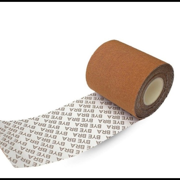 New Body Tape Light Brown/Cappuccino + Satin Nipple Covers  4 rolls included - Picture 6 of 6